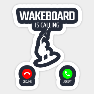 wakeboarding Sticker